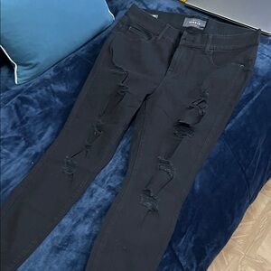 Torrid Women's Black Ripped Skinny Jeans